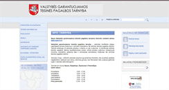Desktop Screenshot of panevezys.teisinepagalba.lt